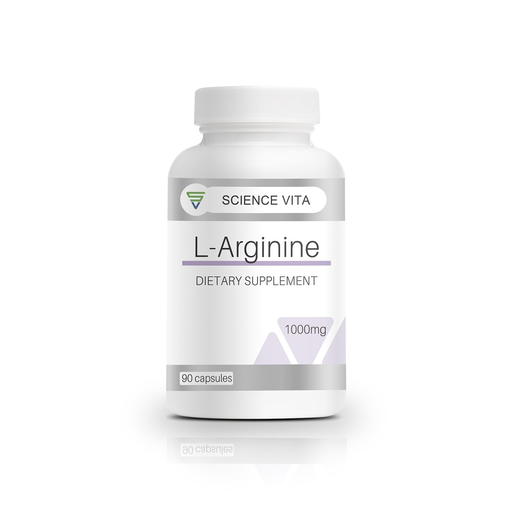 ScienceVita L-Arginine 1000mg*90 softgels,1000mg